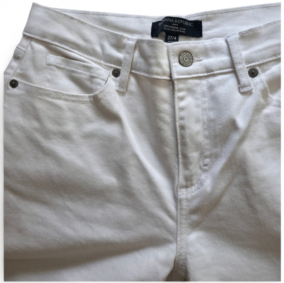 Banana Republic Girlfriend Jean Ecru - Picture 4 of 8